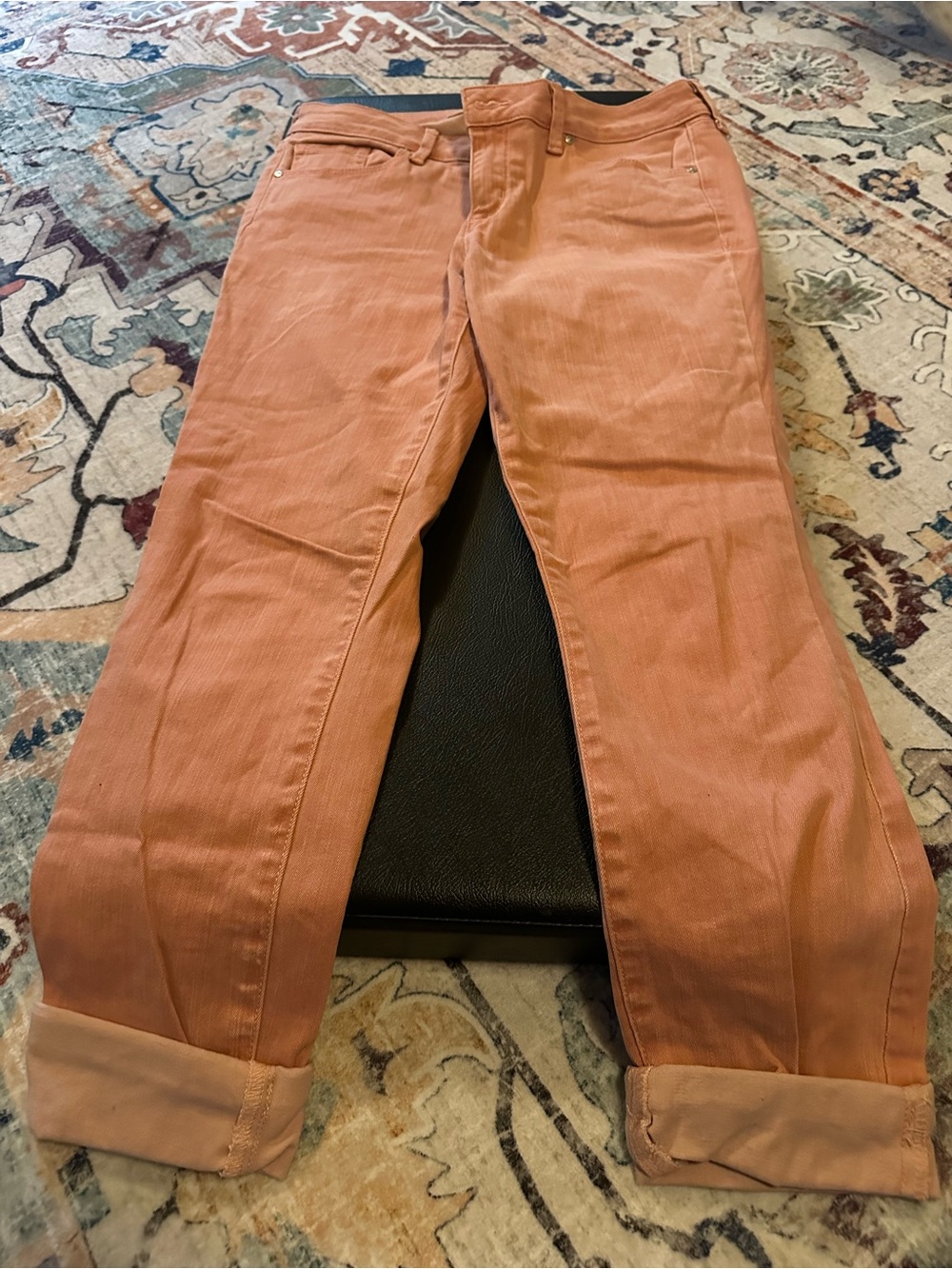 Jessica Simpson Women's  Peach Cropped Ankle Jeans